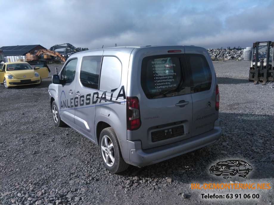 Citroën Berlingo 2019-->> (Type III) , Motorkode: YH01, Girkassekode: 