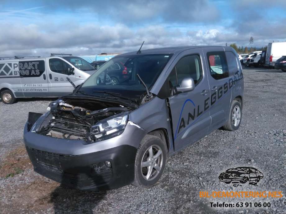 Citroën Berlingo 2019-->> (Type III) , Motorkode: YH01, Girkassekode: 
