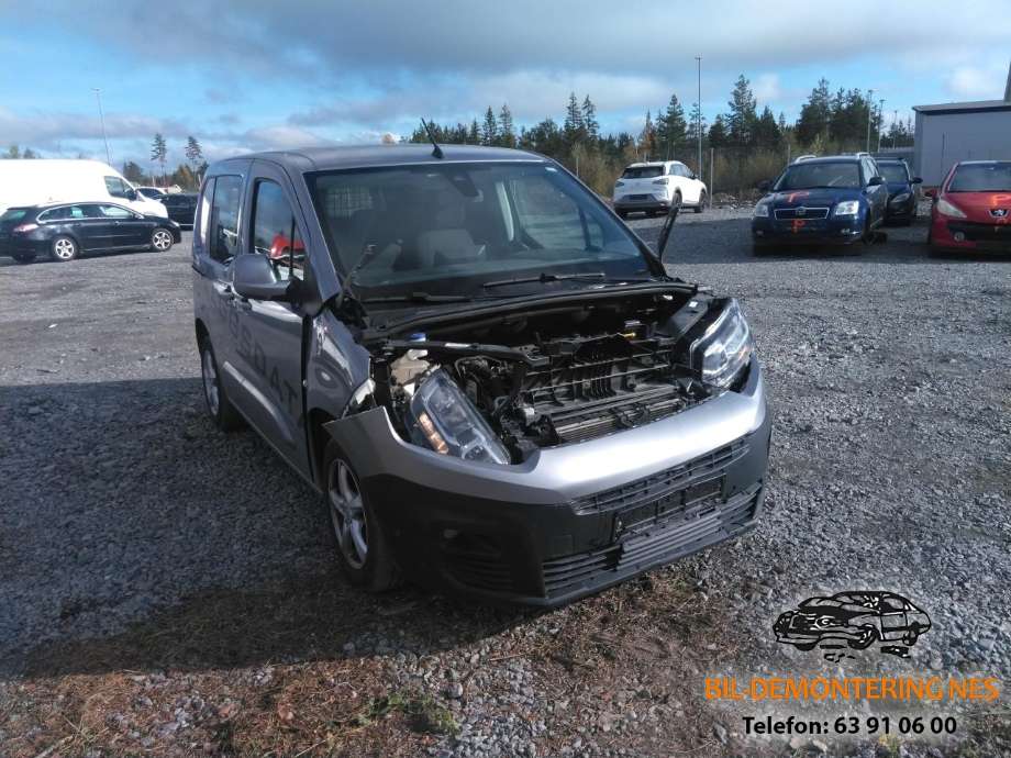 Citroën Berlingo 2019-->> (Type III) , Motorkode: YH01, Girkassekode: 