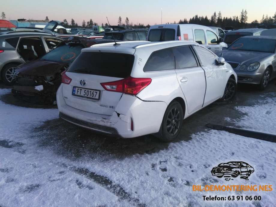 Toyota Auris 2015-2019 (Type II, Fase 2) , Motorkode: 2ZR-FXE, Girkassekode: 
