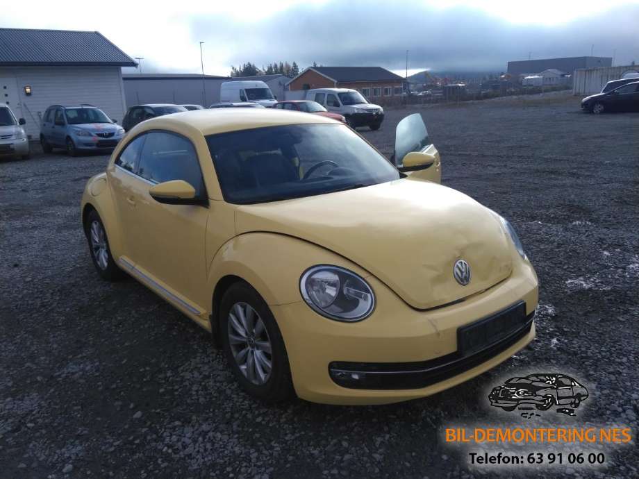 VW Beetle, 2011-2018 (Type II)  delebil , Motorkode: CBZB, Girkassekode: NBY