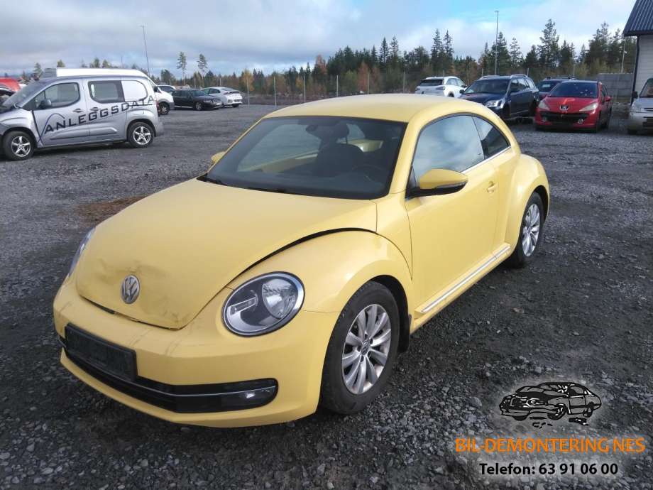 VW Beetle 2011-2018 (Type II) , Motorkode: CBZB, Girkassekode: NBY