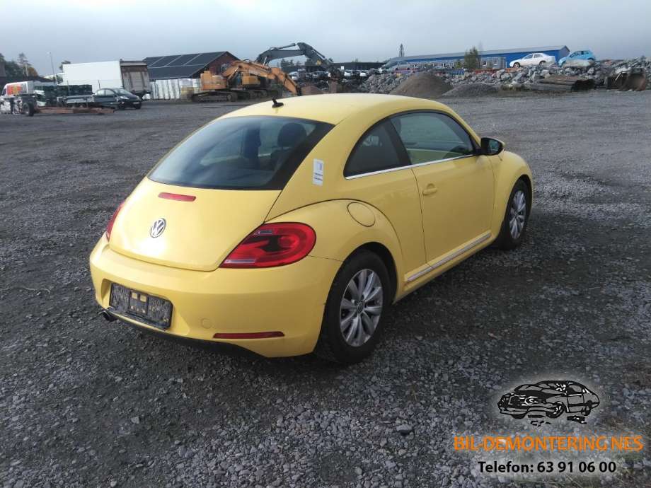 VW Beetle 2011-2018 (Type II) , Motorkode: CBZB, Girkassekode: NBY