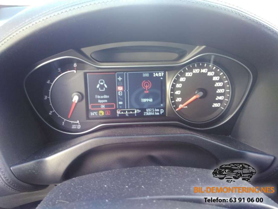 Ford Mondeo 2011-2014 (Type IV, Fase 2) , Motorkode: TXBB, Girkassekode: 6DCT450-MPS6