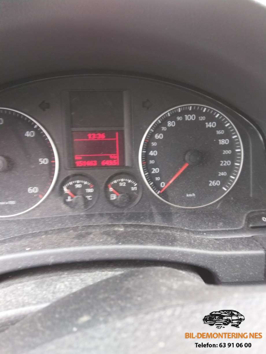 VW Golf, Plus/Cross 2005-2009 (Fase 1) delebil , Motorkode: BLS, Girkassekode: LKF