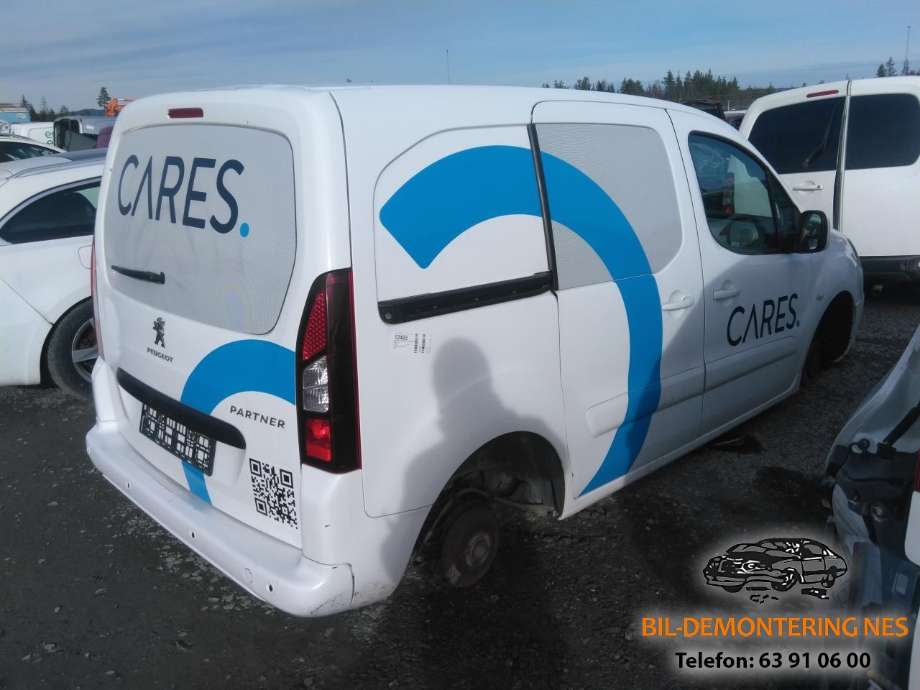 Peugeot Partner 2015-2019 (Type II, Fase 2) , Motorkode: BH02, Girkassekode: 