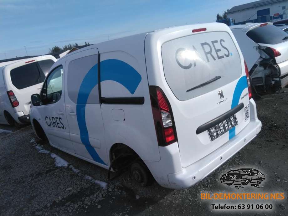 Peugeot Partner 2015-2019 (Type II, Fase 2) , Motorkode: BH02, Girkassekode: 