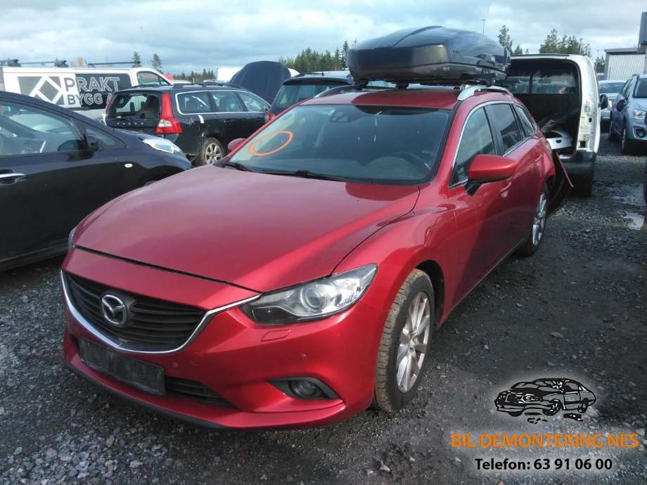 Mazda 6, 2013-2015 (Type III, Fase 1)  delebil , Motorkode: SH