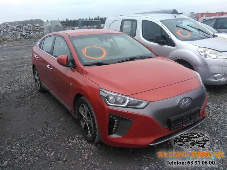 Hyundai Ioniq Electric, 2016-2019 (Fase 1)  delebil , Motorkode: EM09