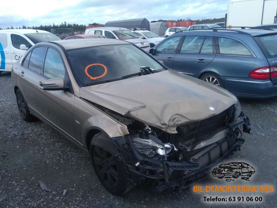 Mercedes C-Klasse 2011-2014 (Fase 2) (W204) (W204), Motorkode: 651913, Girkassekode: 