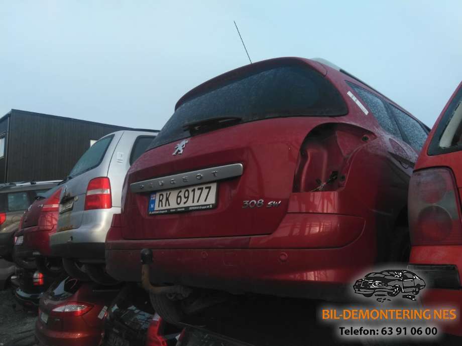 Peugeot 308 2007-2011 (Type I, Fase 1) , Motorkode: 9H01, Girkassekode: 