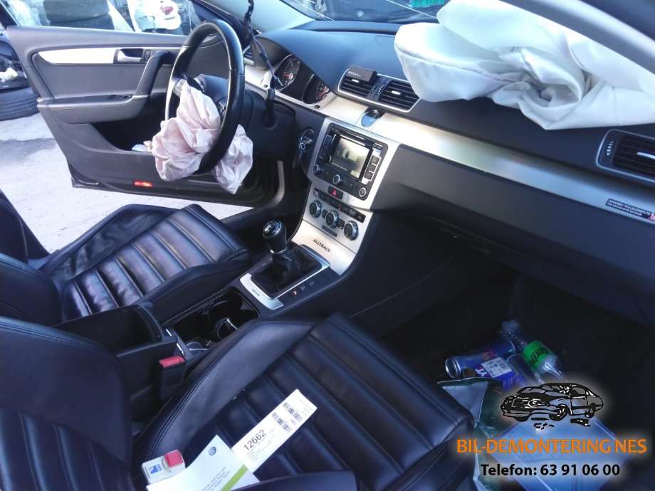 VW Passat 2011-2015 (B7) (B7), Motorkode: CFF, Girkassekode: 