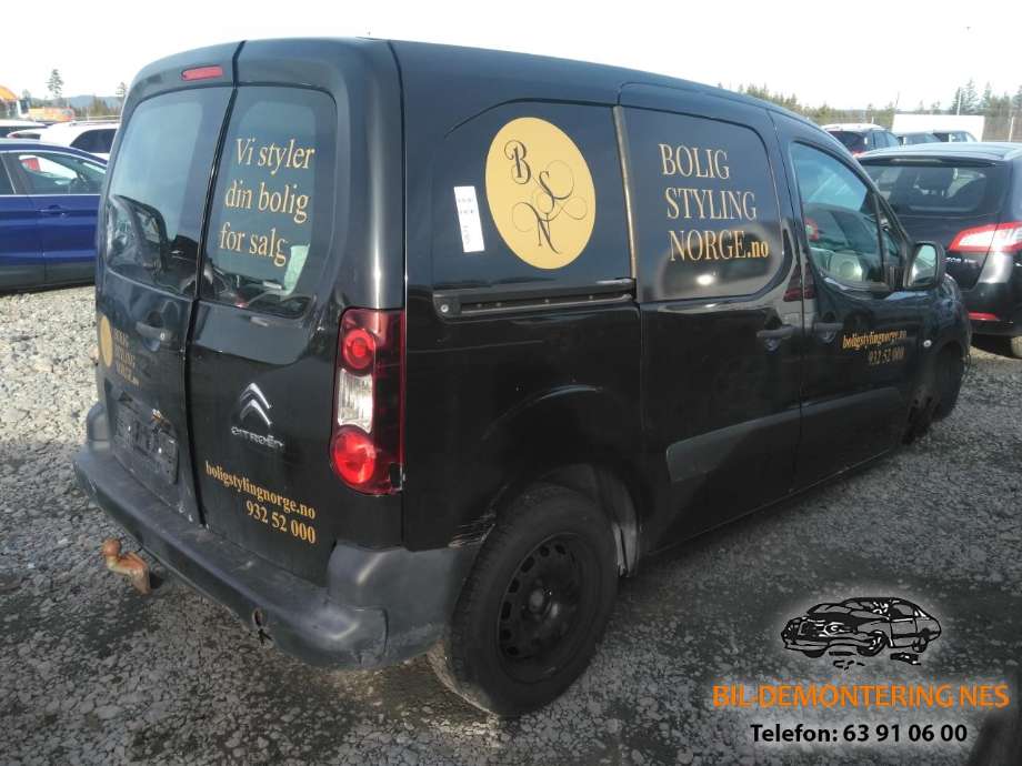 Citroën Berlingo 2008-2015 (Type II, Fase 1) , Motorkode: 9H06, Girkassekode: 