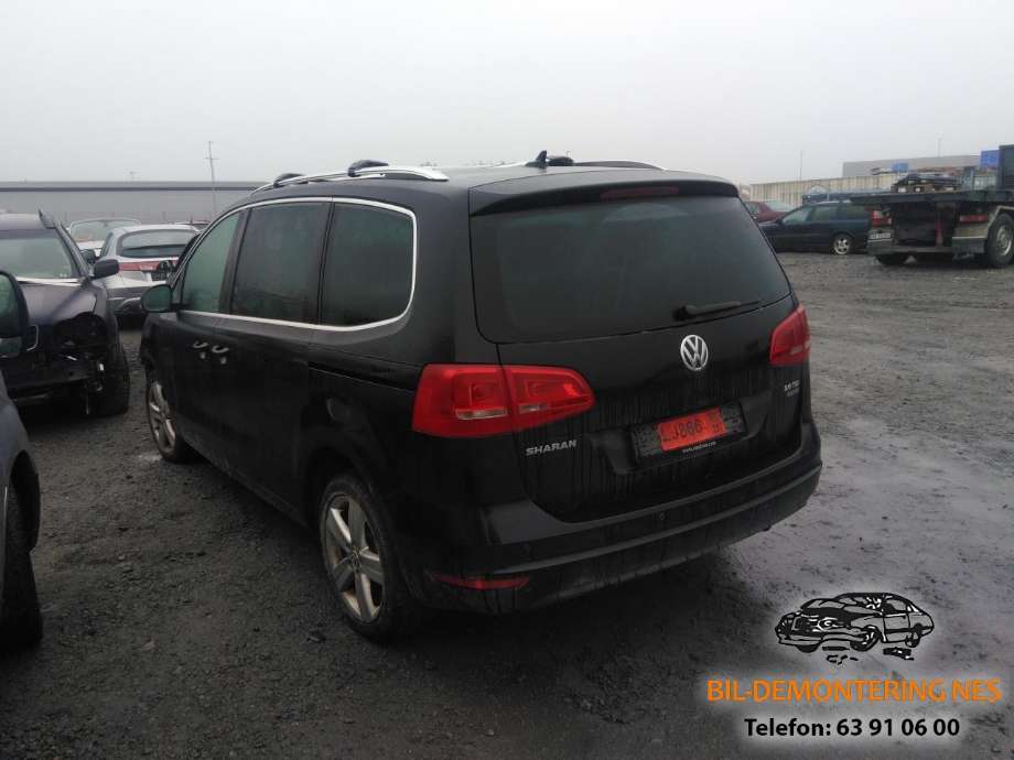 VW Sharan 2010-->> (Type II) , Motorkode: CFFB, Girkassekode: PBC