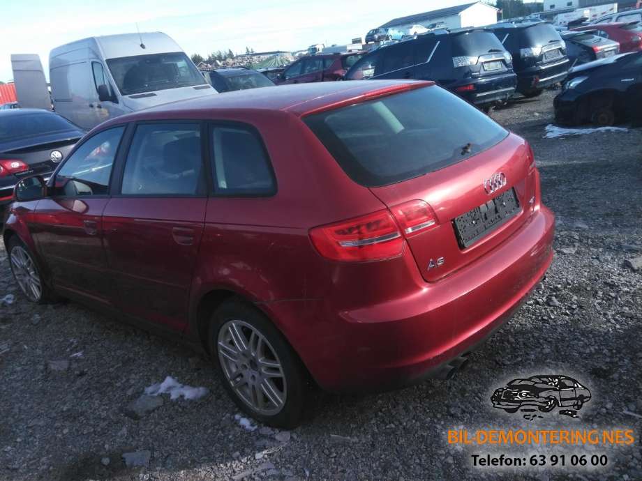 Audi A3 2009-2012 (Type II, Fase 2) , Motorkode: CAX, Girkassekode: