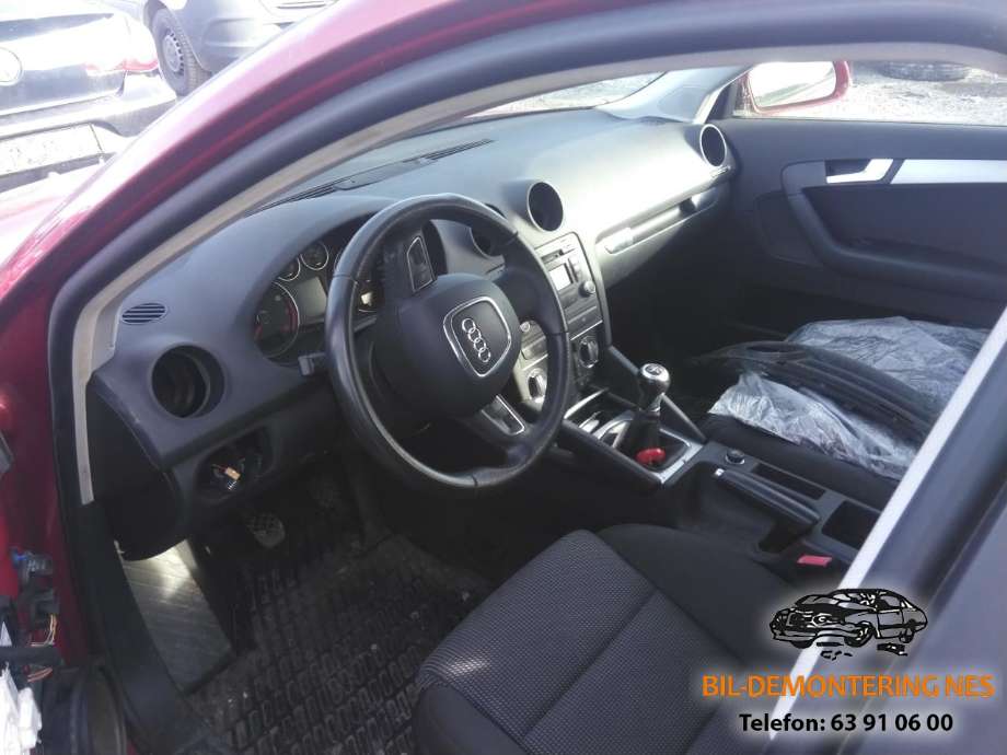 Audi A3 2009-2012 (Type II, Fase 2) , Motorkode: CAX, Girkassekode: