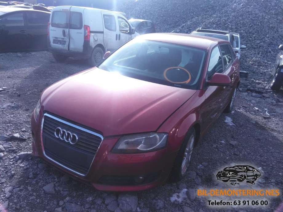 Audi A3 2009-2012 (Type II, Fase 2) , Motorkode: CAX, Girkassekode: