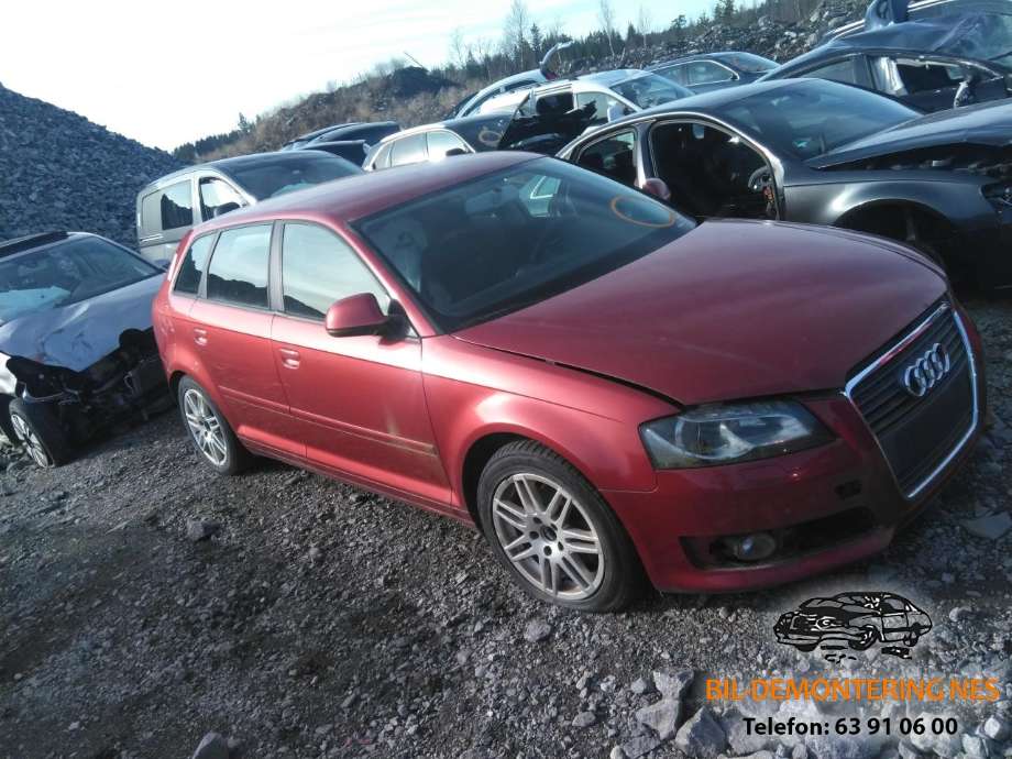 Audi A3 2009-2012 (Type II, Fase 2) , Motorkode: CAX, Girkassekode: