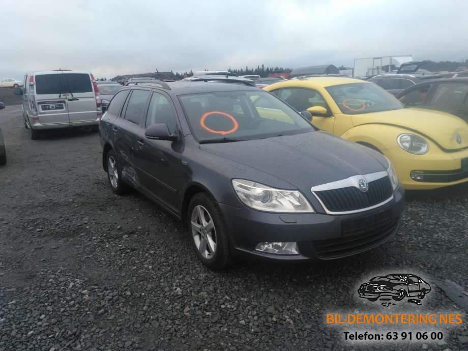 Škoda Octavia 2009-2013 (Type II, Fase 2) , Motorkode: CAXA, Girkassekode: NTZ