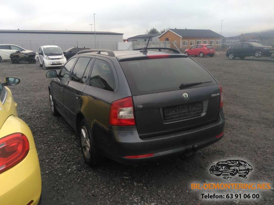 Škoda Octavia 2009-2013 (Type II, Fase 2) , Motorkode: CAXA, Girkassekode: NTZ