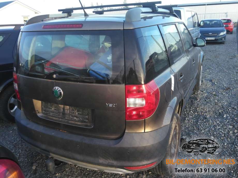 Škoda Yeti 2009-2013 (Fase 1) , Motorkode: CBZ, Girkassekode: 