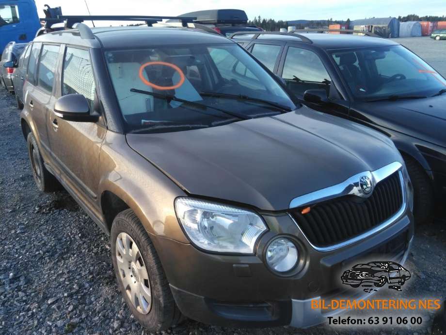 Škoda Yeti 2009-2013 (Fase 1) , Motorkode: CBZ, Girkassekode: 
