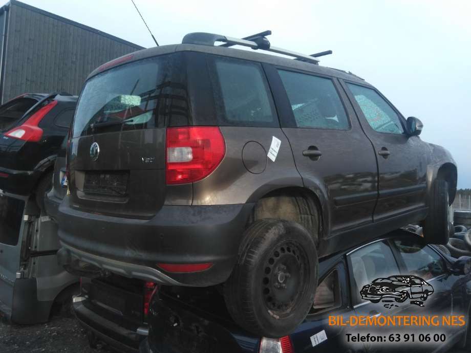 Škoda Yeti 2009-2013 (Fase 1) , Motorkode: CBZ, Girkassekode: 