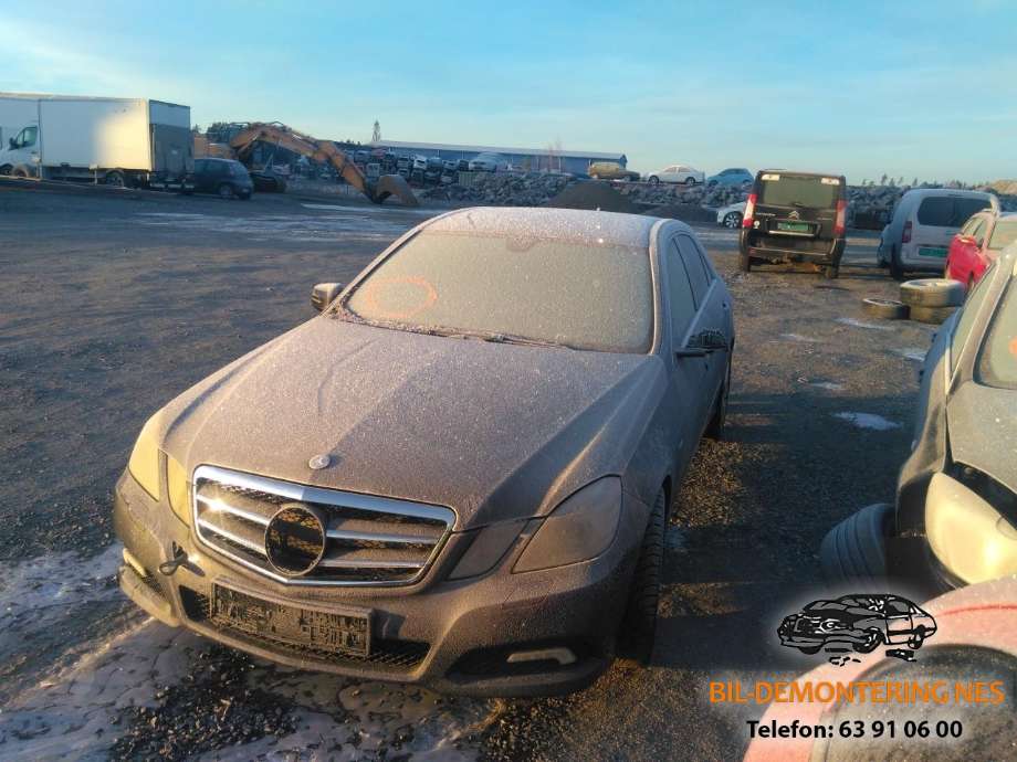 Mercedes E-Klasse 2009-2013 (Fase 1) (W212) delebil , Motorkode: OM651.924, Girkassekode: 