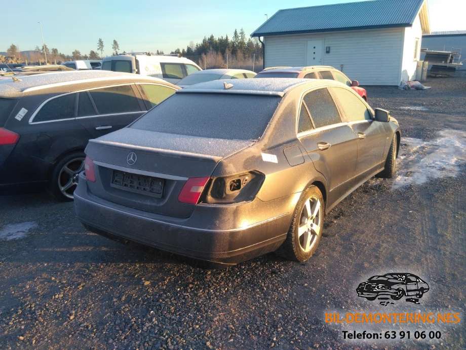 Mercedes E-Klasse 2009-2013 (Fase 1) (W212) delebil , Motorkode: OM651.924, Girkassekode: 