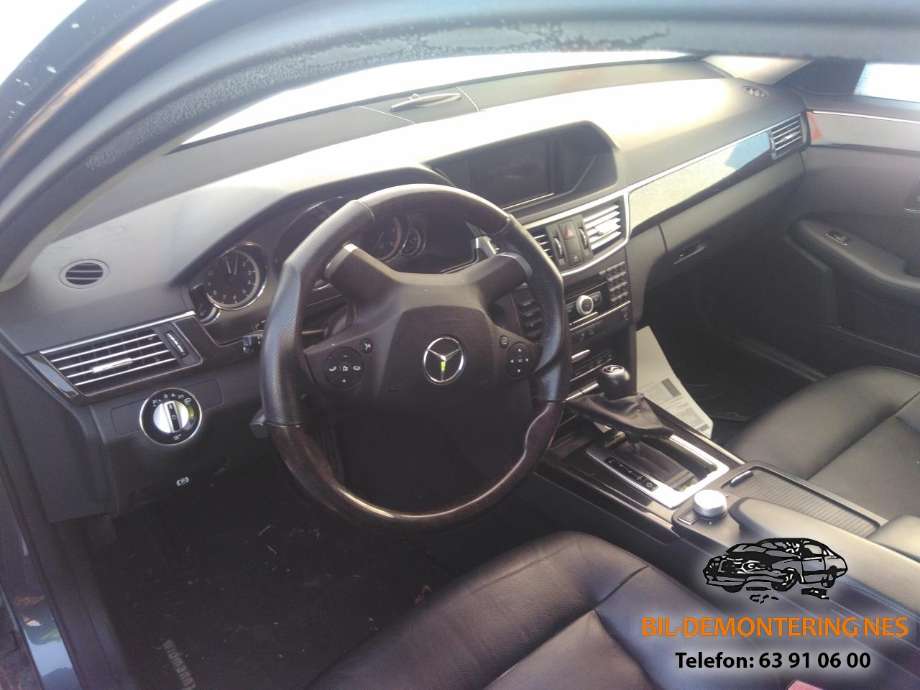 Mercedes E-Klasse 2009-2013 (Fase 1) (W212) delebil , Motorkode: OM651.924, Girkassekode: 