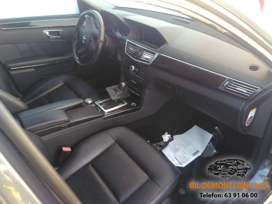 Mercedes E-Klasse 2009-2013 (Fase 1) (W212) delebil , Motorkode: OM651.924, Girkassekode: 