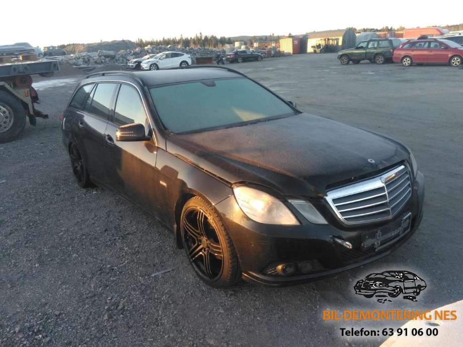 Mercedes E-Klasse 2009-2013 (Fase 1) (W212) delebil , Motorkode: OM651.925, Girkassekode: 