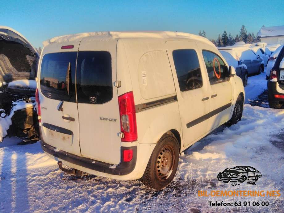 Mercedes Citan 2012-2021 (W415) (W415), Motorkode: K9K B6, Girkassekode: 