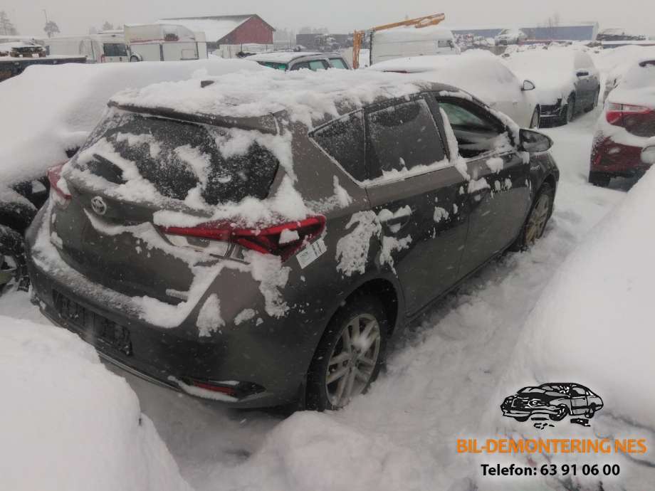 Toyota Auris 2015-2019 (Type II, Fase 2) delebil , Motorkode: 2ZR-FXE, Girkassekode: 