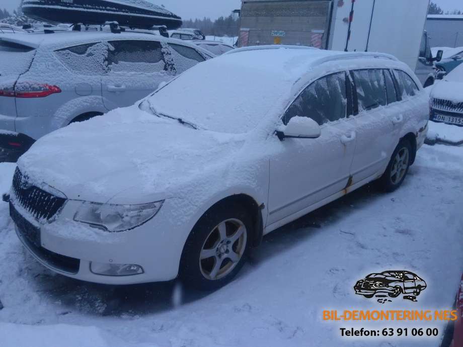 Škoda Superb, 2008-2015 (Type II)  delebil , Motorkode: CBBB