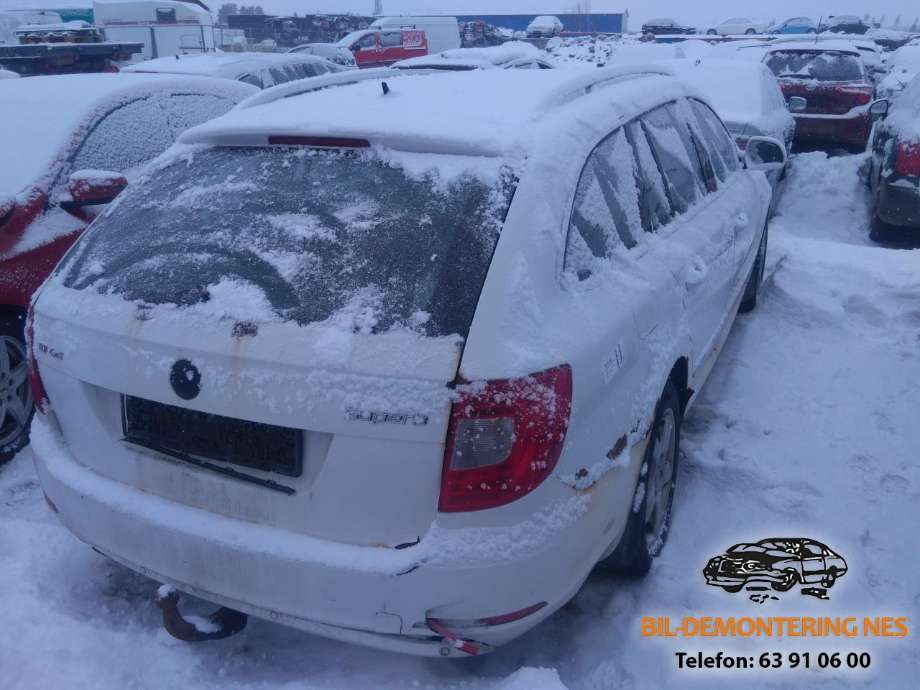 Škoda Superb 2008-2015 (Type II) , Motorkode: CBBB, Girkassekode: