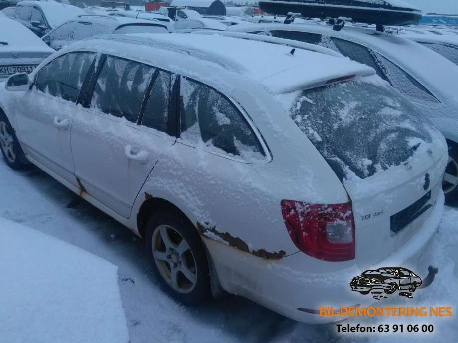 Škoda Superb 2008-2015 (Type II) , Motorkode: CBBB, Girkassekode: