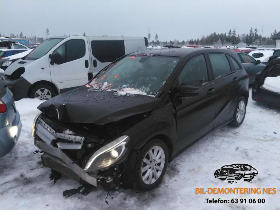 Mercedes B-Klasse, 2011-2018 (W246) (W246) delebil , Motorkode: 651901