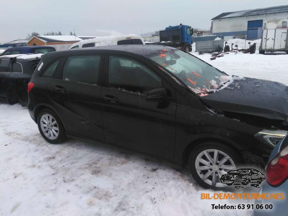 Mercedes B-Klasse 2011-2018 (W246) delebil , Motorkode: 651901, Girkassekode: 
