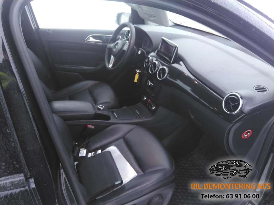 Mercedes B-Klasse 2011-2018 (W246) delebil , Motorkode: 651901, Girkassekode: 