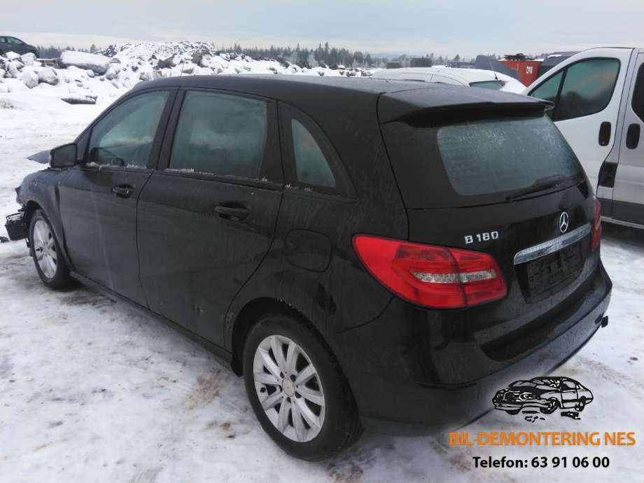 Mercedes B-Klasse 2011-2018 (W246) delebil , Motorkode: 651901, Girkassekode: 