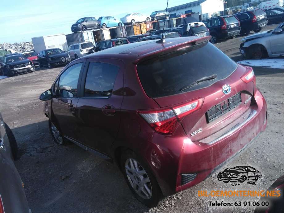 Toyota Yaris 2014-2020 (Type III, Fase 2) delebil , Motorkode: 1NZ-FXE, Girkassekode: 