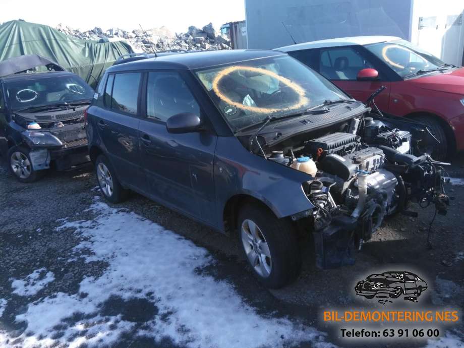 Škoda Fabia, 2010-2014 (Type II, Fase 2)  delebil , Motorkode: CGG