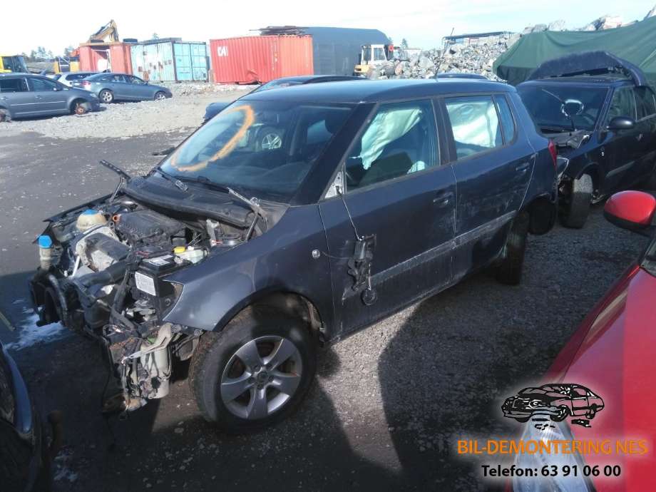 Škoda Fabia 2010-2014 (Type II, Fase 2) delebil , Motorkode: CGG, Girkassekode: 