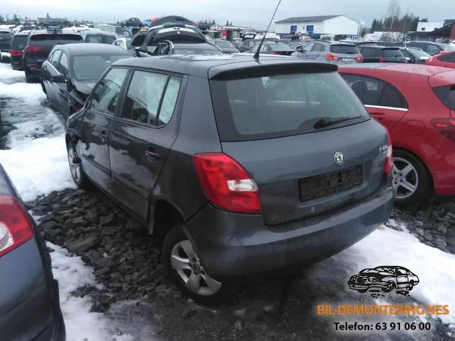 Škoda Fabia 2010-2014 (Type II, Fase 2) delebil , Motorkode: CGG, Girkassekode: 