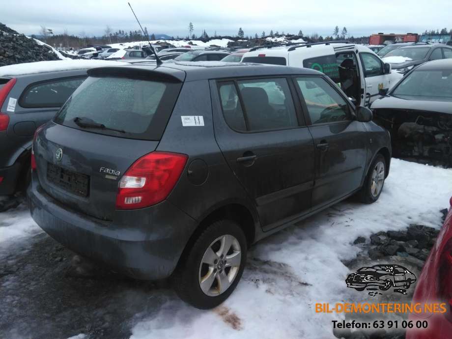 Škoda Fabia 2010-2014 (Type II, Fase 2) delebil , Motorkode: CGG, Girkassekode: 