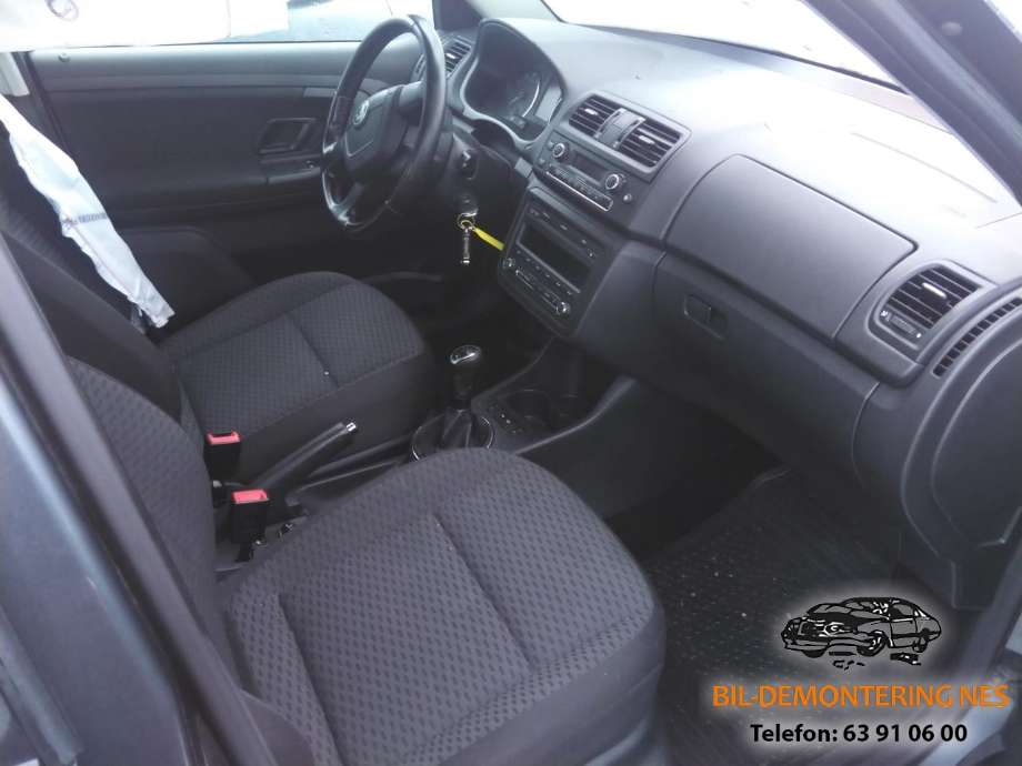 Škoda Fabia 2010-2014 (Type II, Fase 2) delebil , Motorkode: CGG, Girkassekode: 