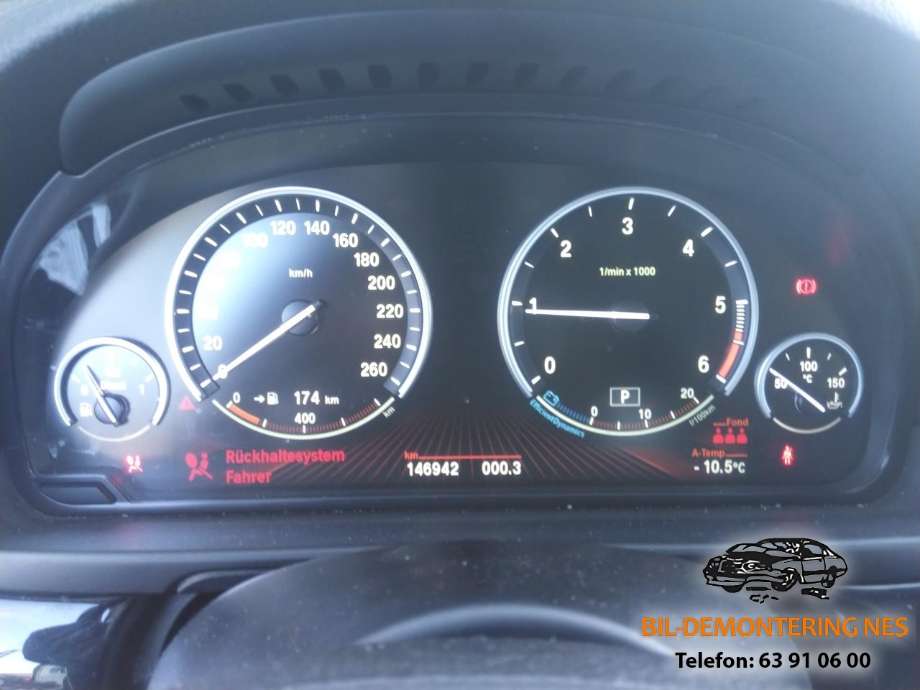 BMW 5-Serie 2010-2017 (F10/F11) (F10/F11), Motorkode: N57D30A, Girkassekode: GA8HP70X - WBU