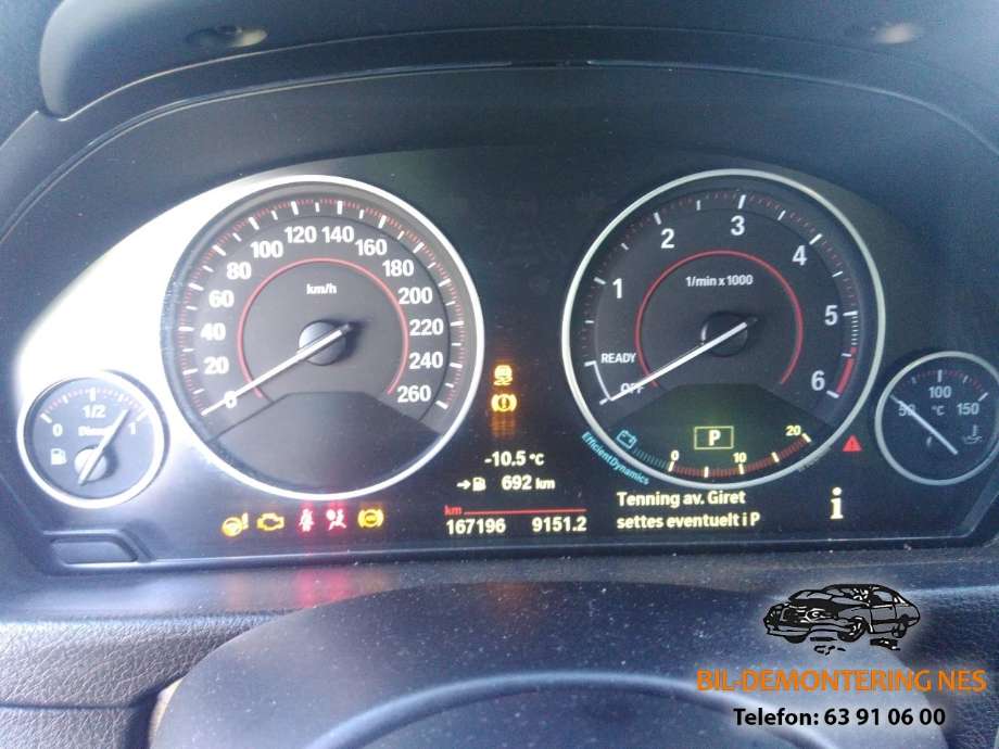 BMW 3-Serie 2012-2018 (F30/F31/F34) (F30/F31/F34), Motorkode: N47D20C, Girkassekode: GA8HP45Z-4WD