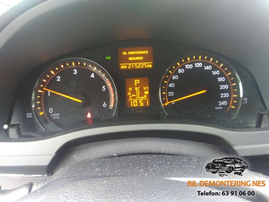 Toyota Avensis 2009-2015 (Type III, Fase 1) , Motorkode: 2AD-FHV, Girkassekode:
